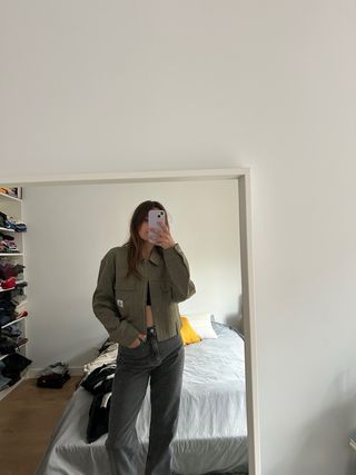 Chaqueta Calvin Klein verde