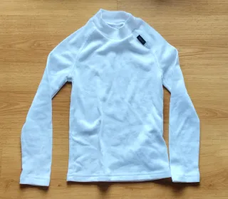 Camiseta térmica blanca niña T8. Marca Wedze