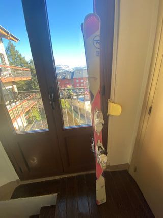 Esquís y fijaciones de esquí