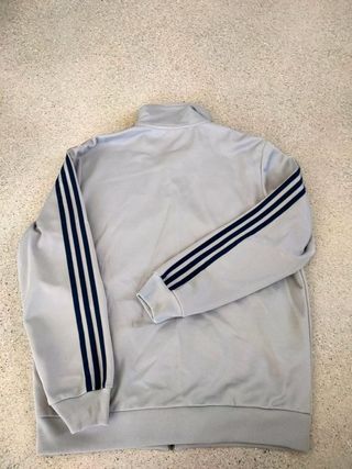 Felpa Adidas Grigia e Blu