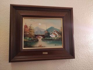 2 Cuadros Decorativos Madera