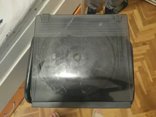 Silver Tocadiscos + Cassette + Radio +control remo