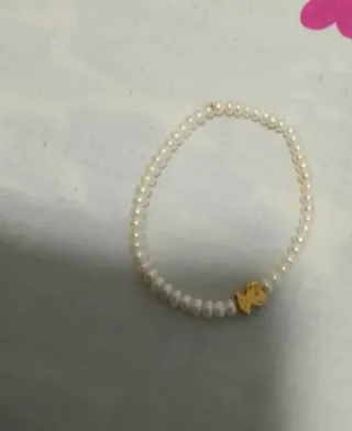 Pulsera Tous Oro Perlas Niña