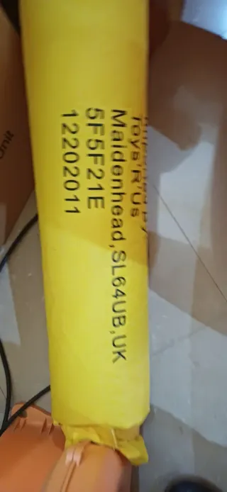 Reservado Castillo Inflable Naranja y Amarillo