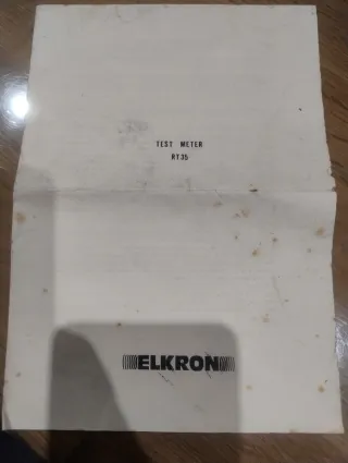 Elkron Rt35 Tester