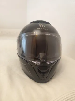 Casco MT Thunder 4 SV Negro + Visera negra