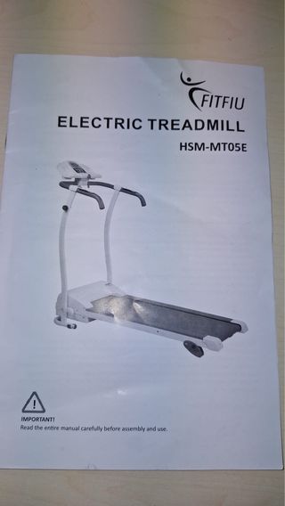 Cinta de Correr Eléctrica FITFIU HSM-MT05E