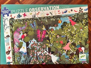 Puzzle 100 piezas Djeco Observación