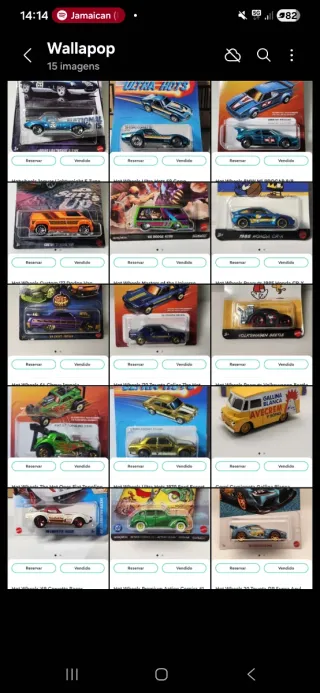 Hot Wheels Carros Colecionáveis