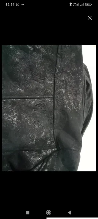 Abrigo Desigual Mujer Negro Talla M