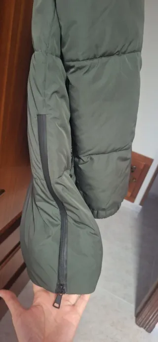 Plumífero Zara Verde Oliva