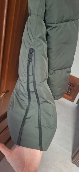 Plumífero Zara Verde Oliva