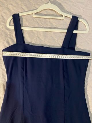 Vestido de fiesta azul