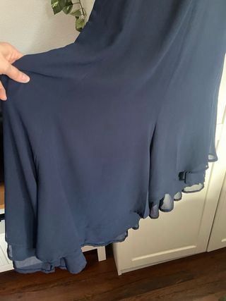 Vestido de fiesta azul