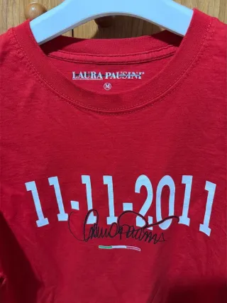 Maglietta Laura Pausini 2011 rara vintage M