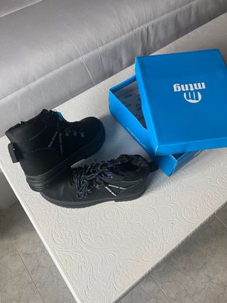 Botas Invierno Niño MTNG Negro “oferton”numero 36