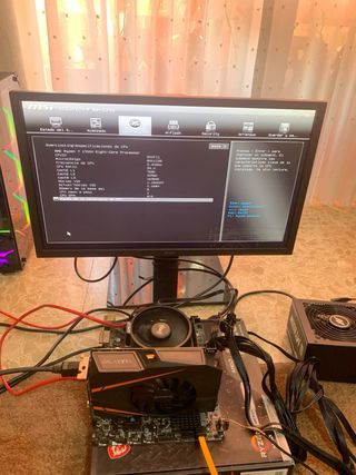 Placa Base MSI A320M-A PRO + Ryzen 7 1700X