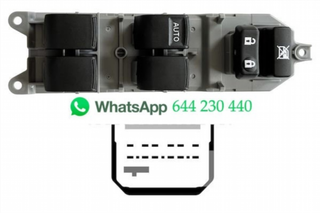 MANDO ELEVALUNAS DELANTERO IZQUIERDO(4 BOT)15 PIN