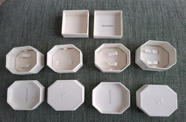 Cajitas Swarovski Bisutería