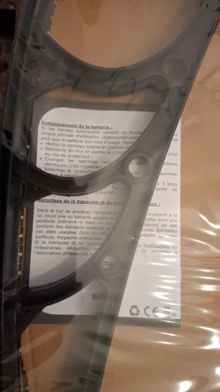 Toldo Inkazen 80x150cm LED Solar