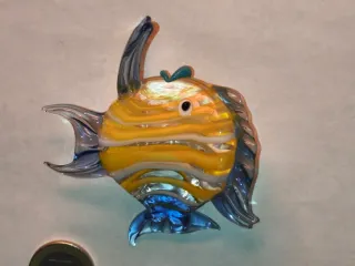 Figuras Peces Cristal Murano Glass Venecia