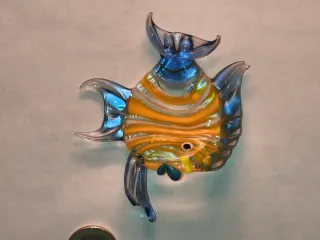 Figuras Peces Cristal Murano Glass Venecia