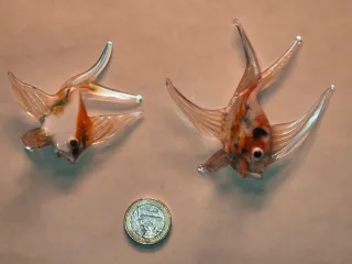 Figuras Peces Cristal Murano Glass Venecia