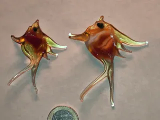 Figuras Peces Cristal Murano Glass Venecia