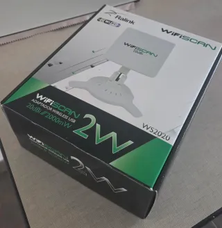 Adaptador WiFi USB 2W 20dBi Ralink