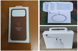 Funda iPhone 17 Pro Piel + Magsafe + Adaptador