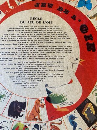 Parchis y oca vintage