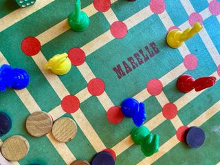 Parchis y oca vintage