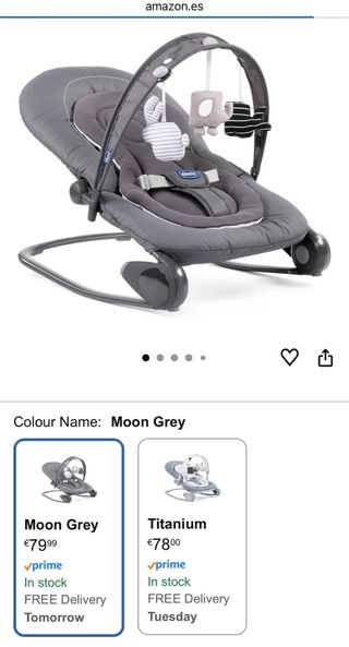 Hamaca Bebé Chicco Hoopla 0m+