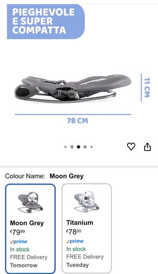 Hamaca Bebé Chicco Hoopla 0m+