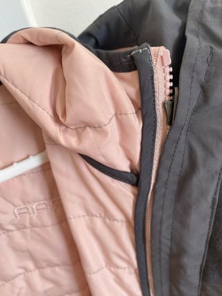 Parka Kari Traa gris talla M