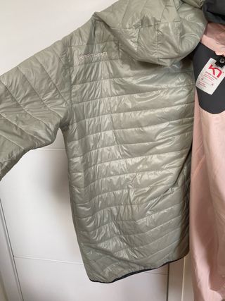 Parka Kari Traa gris talla M