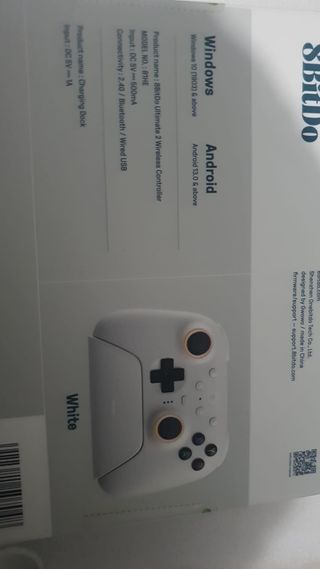 Mando Inalámbrico 8BitDo Ultimate Blanco