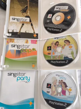 Lote PlayStation 2 , juegos y accesorios