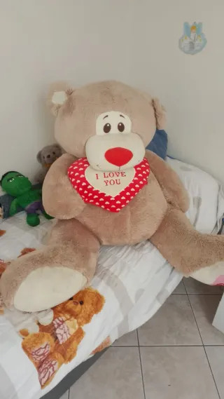 Peluche Orso Gigante I Love You