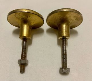 Tiradores Antiguos Porcelana Pareja