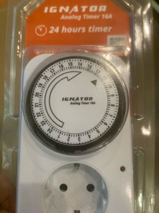 Temporizador Analógico IGNATOR 16A