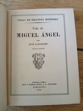 Vida de Miguel Angel