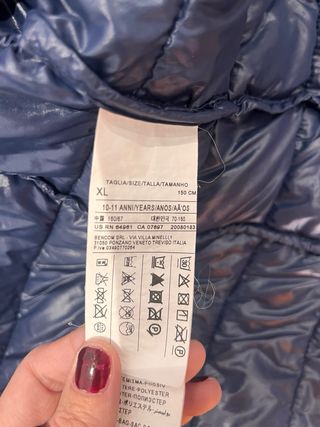 Chaqueta azul marino