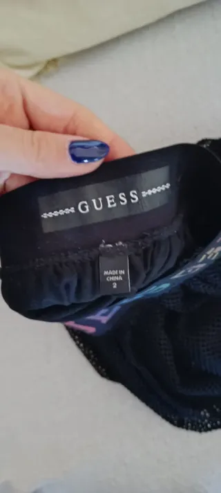 Gonna Guess Bambina Nera Mesh