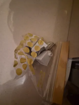 Cuna con estrellas azules de micuna y colchón