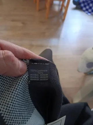 Bufanda de caballero de imitación cachemira