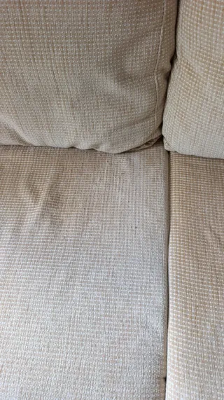 Sofá de 3 plazas en tela