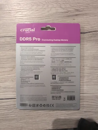 Memoria Ram Crucial Pro DDR5 32GB (2x16GB) 6000MHz