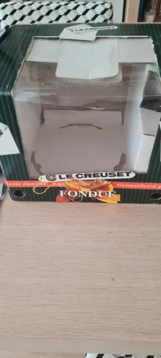 Juego Fondue Le Creuset Naranja