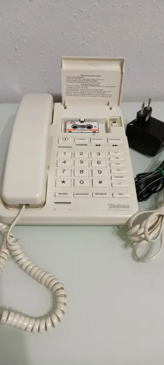 Teléfono fijo Telefónica Combi blanco